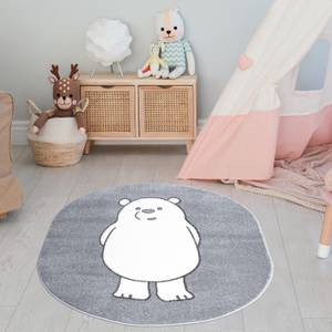 Kinderteppich Anime Grau - Textil - 130 x 1 x 100 cm