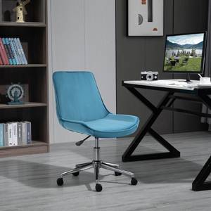 Drehstuhl im Retro-Stil 836-134BU Blau