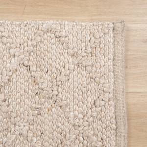 Wollteppich Knit Beige - 140 x 200 cm