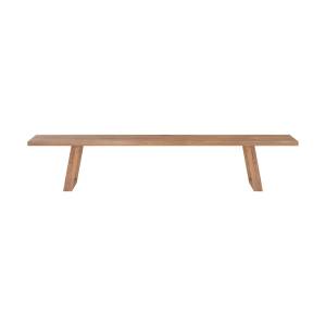 Banc Marie Marron - Bois massif - 240 x 45 x 40 cm