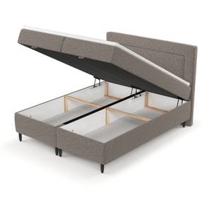 Boxspringbett Nea Braun - Breite: 200 cm