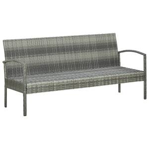 Garten-Sofa-Set Grau