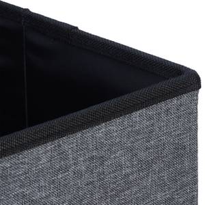 Grotte pour chat Noir - Gris - Bois manufacturé - Matière plastique - Textile - 65 x 39 x 38 cm