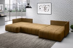 U-Form-Sofa Asvil Monolith 48 Gold