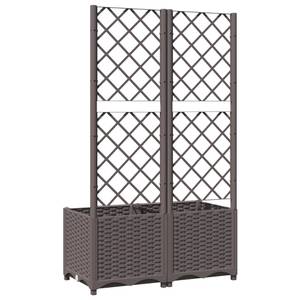 Garten-Pflanzgefäß 3012791-1 Braun - 40 x 136 x 80 cm