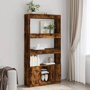 Highboard DE3445 Braun - Holzwerkstoff - 33 x 180 x 92 cm