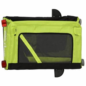 Remorque vélo pour chien 3028772-2 Vert - 55 x 53 x 120 cm