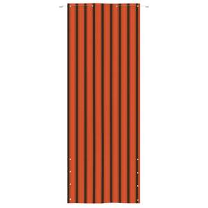 Écran de balcon 3011436-1 Marron - Orange - 80 x 240 x 1 cm