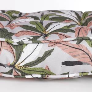 Sitzkissen Tropical Grün - Textil - 45 x 7 x 45 cm