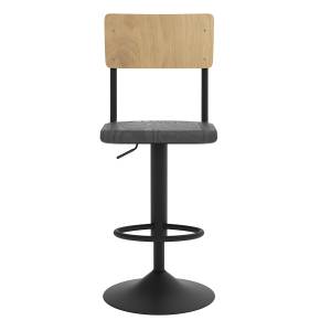 Tabouret de bar Clem (Lot de 2) Marron châtaignier