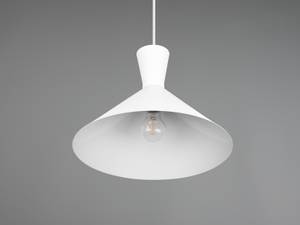 LED Pendelleuchte Metall Weiß Ø35cm Weiß