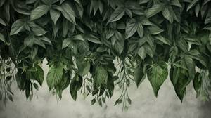 Fototapete Blätter Pflanzen Natur 460 x 300 x 300 cm
