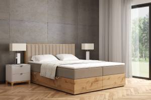 Boxspringbett LOLLY3 Bronze - Breite: 209 cm - H3