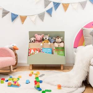 Kinderregal für Bücher + Spielzeug Grün - Holzwerkstoff - 30 x 44 x 60 cm