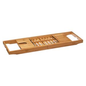 Badewannenablage Regal Braun - Bambus - 22 x 4 x 70 cm