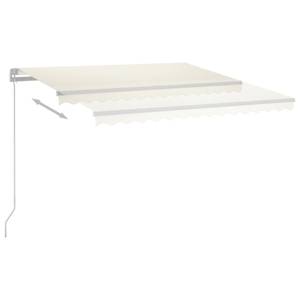 Auvent rétractable 3006540-1 Crème - 300 x 400 cm