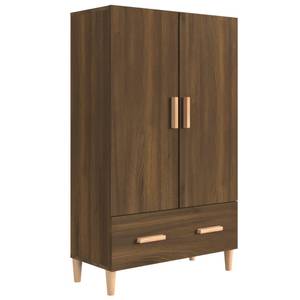 Highboard DE2619 Eiche Schwarzbraun Dekor