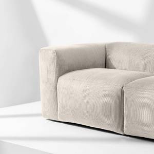 Einzelsofa BUFFO 3-Sitzer Creme - Breite: 210 cm