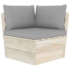 Garten-Lounge-Set (7-teilig) 3016490-17 Grau