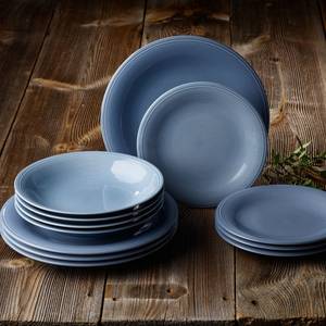 Starter Teller-Set Color Loop 12-teilig Blau