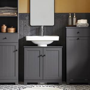 Meuble de salle de bain BZR18-II-DG Gris