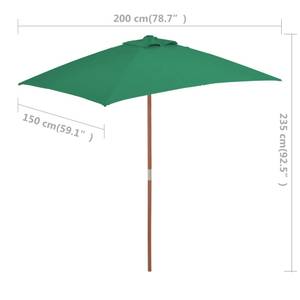 Parasol 3007549 Vert