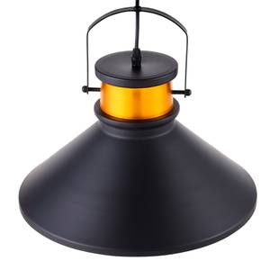 Lampe suspendue lustre suspension Noir - Métal - 37 x 122 x 37 cm