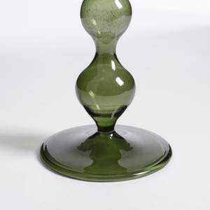 Bougeoir Trent Vert - Verre - 9 x 33 x 9 cm