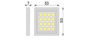 Eclairage LED pour vitrines Blanc