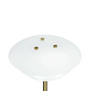 Lampe à poser DL20 Petite Laiton - Verre blanc - Blanc