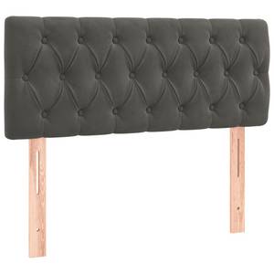 Boxspringbett 3017290-22 Dunkelgrau - Breite: 120 cm