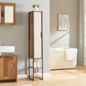 Colonne de salle de bain Namsskogan Marron - Bois manufacturé - 24 x 160 x 30 cm