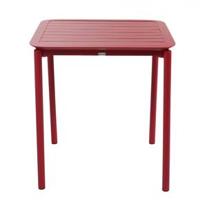 Terrassentisch und 4 Sessel Almada Rot