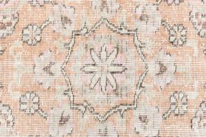 Tapis Ultra Vintage DCLVII Orange - Textile - 132 x 1 x 221 cm