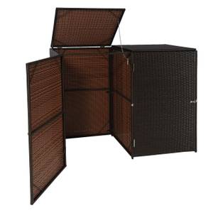 Enveloppement  poubelles E25 2x120l Marron