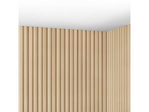 Panneau mural TATIANA Lot de 8 (3,71 m²) Beige