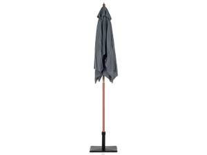 Parasol droit FLAMENCO Gris foncé - Gris