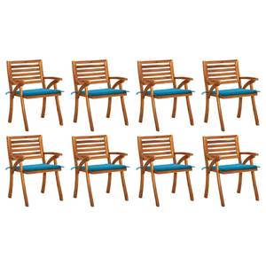 Gartenstuhl (8er Set) 3012933-4 Blau