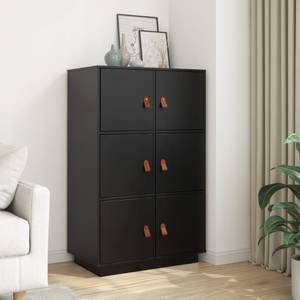 Highboard DE2929 Schwarz - Massivholz - 40 x 109 x 67 cm