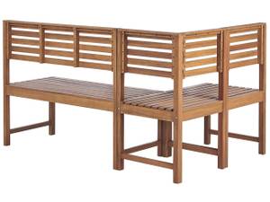 Set de bistrot TREIA Marron - Bois massif - 160 x 92 x 100 cm