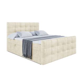 Boxspringbett SOLARIO Beige - Breite: 120 cm - H3