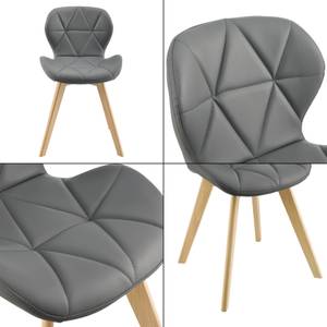 Lot de 6 Chaises Älmhult Gris