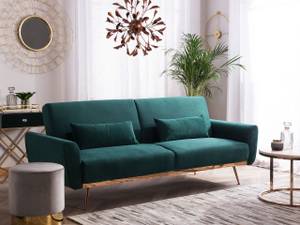 3-Sitzer Sofa EINA Kupfer - Smaragdgrün - Grün