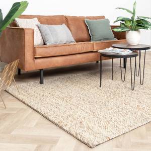 Wollteppich Melange Beige - 200 x 290 cm