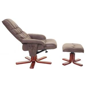 Relaxsessel E30 mit Hocker Braun