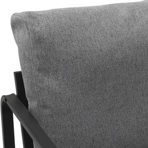 Lounger Manea Lavagrau - Textil