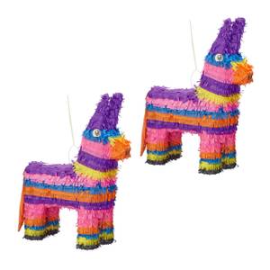 2 x Pinata Esel 2er Set