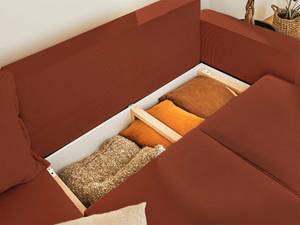 Ecksofa ALBANE Orange