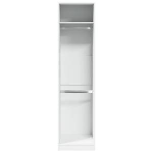 Kleiderschrank 298537-5 Weiß - Breite: 50 cm