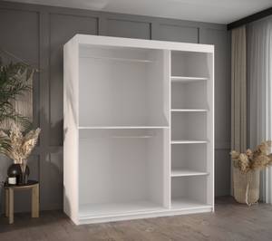 SCHWEBETÜRENSCHRANK PLECIONKA Breite: 150 cm - Silber